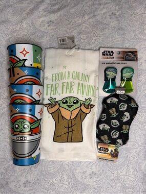 Star Wars Grogu Kitchen Items Set